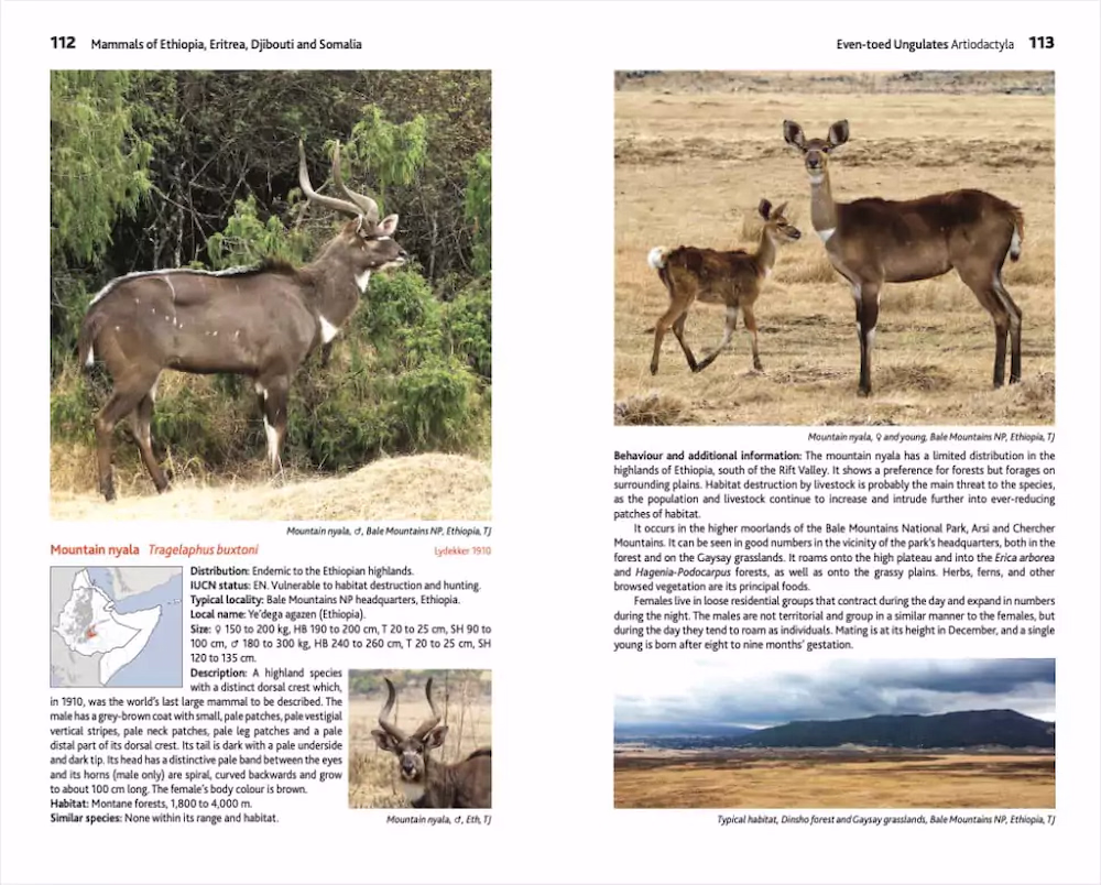 Mammals of Ethiopia - Meru Publishing